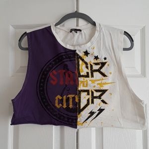 Rocker crop top